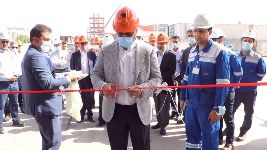 افتتاح بزرگترین مخزن ذخیره سازی خوراک 1 و 3 بوتادین در شرکت صنایع پتروشیمی تخت جمشید ماهشهر