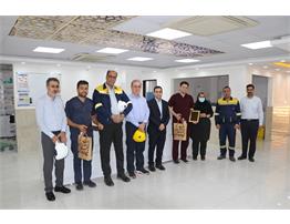 تقدیر مدیرعامل از پزشکان و پرستاران مجتمع به مناسبت ولادت حضرت زینب (س) و روز پرستار